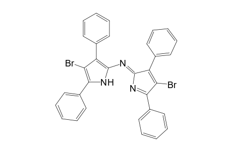 (4-Bromo-3,5-diphenyl-1H-pyrrol-2-yl)-[4-bromo-3,5-diphenyl-pyrrol-(2Z)-ylidene]-amine