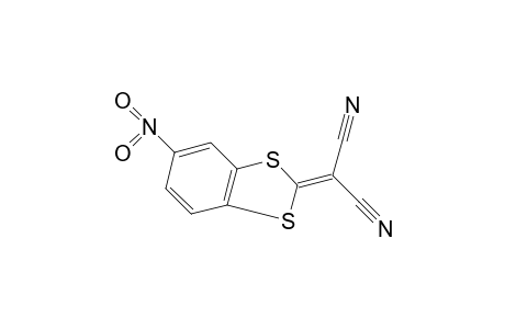5-nitro-1,3-benzodithiole-daltasquare,alpha-malononitrile