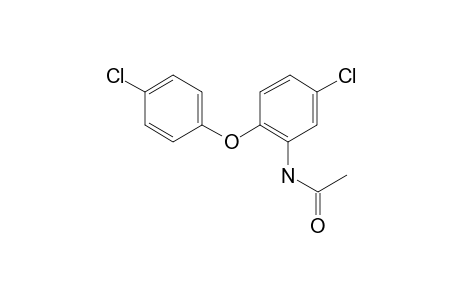 5-Chloro-2-(4-chlorophenoxy)aniline, N-acetyl-