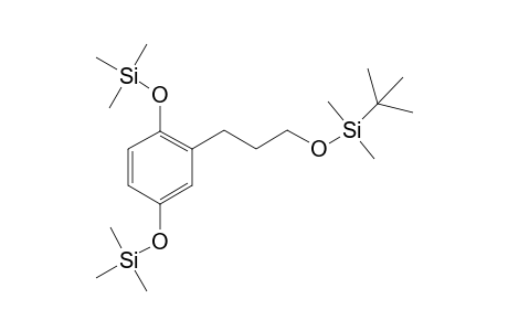 2-[3'-(t-Butyldimethyldimethylsilyloxy)propyl]-1,4-bis(trimethylsilyloxy)benzene