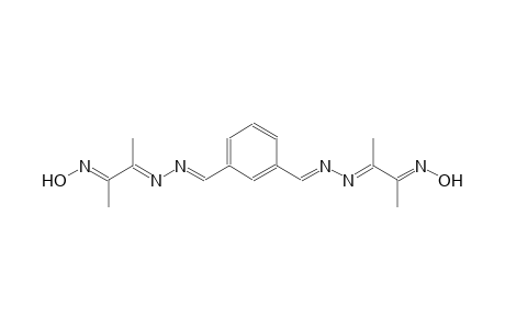 1,3-benzenedicarboxaldehyde, bis[[(E,2E)-2-(hydroxyimino)-1-methylpropylidene]hydrazone]