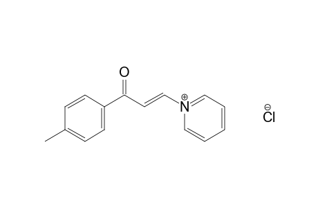 trans-1-(3-oxo-3-p-tolylpropenyl)pyridinium chloride