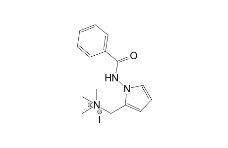 (N-Benzamidopyrrol-2-ylmethyl)trimethylammonium iodide