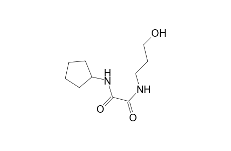 ethanediamide, N~1~-cyclopentyl-N~2~-(3-hydroxypropyl)-