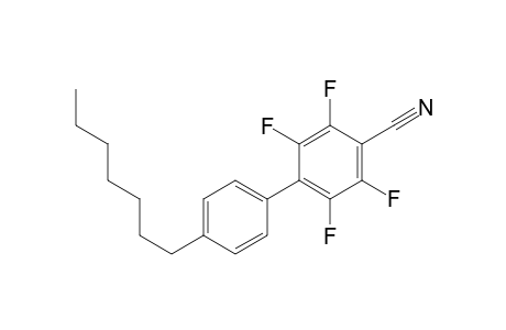 2,3,5,6-tetrafluoro-4-(4-heptylphenyl)benzonitrile