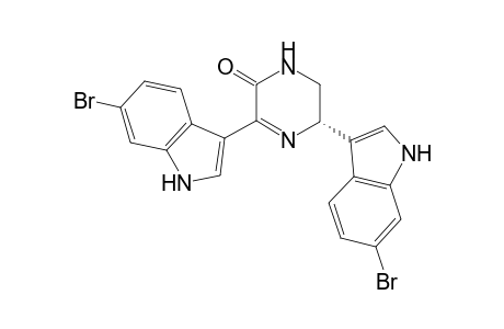 HAMACANTHIN_B;(S)-3,5-BIS-(BROMOINDOL-3-YL)-5,6-DIHYDRO-1-H-PYRAZIN-2-ONE