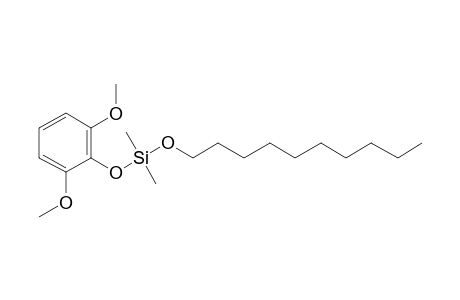 Silane, dimethyl(2,6-dimethoxyphenoxy)decyloxy-