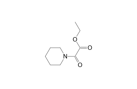 1-Piperidineacetic acid, .alpha.-oxo-, ethyl ester