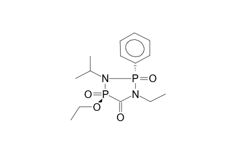 TRANS-1-ETHYL-2-PHENYL-3-ISOPROPYL-4-ETHOXY-2,4,5-TRIOXO-1,3,2,4-DIAZADIPHOSPHOLANE