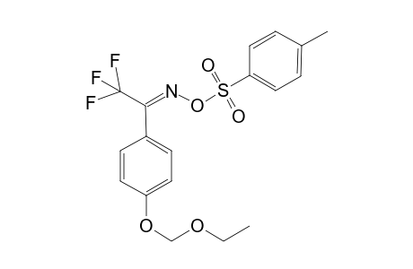 O-(p-Toluenesulfonyl)-11-(4'-ethoxymethoxyphenyl)-2,2,2-trifluoroethanone - Oxime