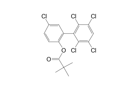 2-Hydroxy-2',3',5,5',6'-pentachlorobiphenyl, trimethylacetate