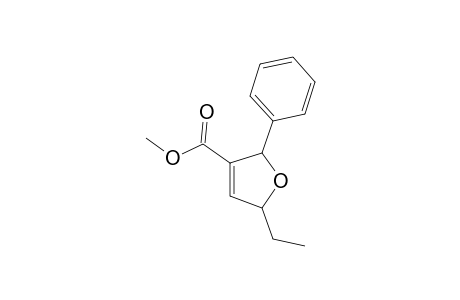 Methyl (2SR,5RS)-5-ethyl-2-phenyl-2,5-dihydro-3-furancarboxylate