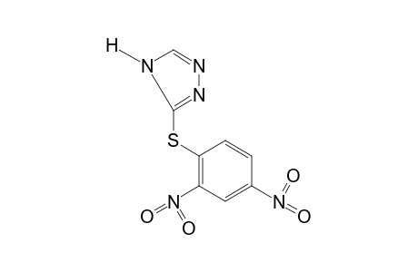 3-[(2,4-dinitrophenyl)thio]-4H-1,2,4-triazole