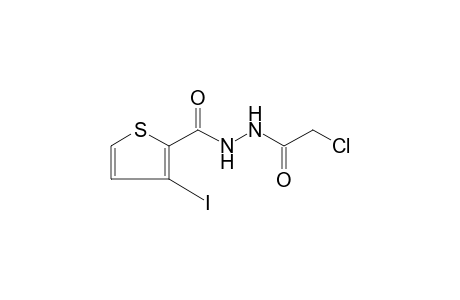 1-(chloroacetyl)-2-(3-iodo-2-thenoyl)hydrazine