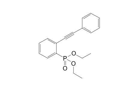 (2-Phenylethynyl-phenyl)-phosphonic Acid Diethyl Ester