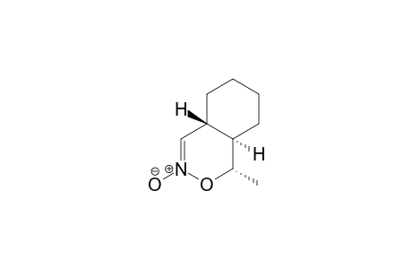 1H-2,3-Benzoxazine, 4a,5,6,7,8,8a-hexahydro-1-methyl-, 3-oxide, (1.alpha.,4a.beta.,8a.alpha.)-