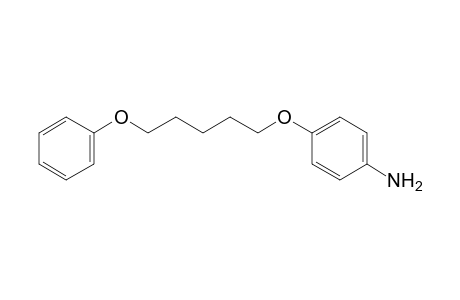 p-[(5-Phenoxypentyl)oxy]aniline