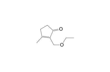 2-(ethoxymethyl)-3-methyl-2-cyclopenten-1-one