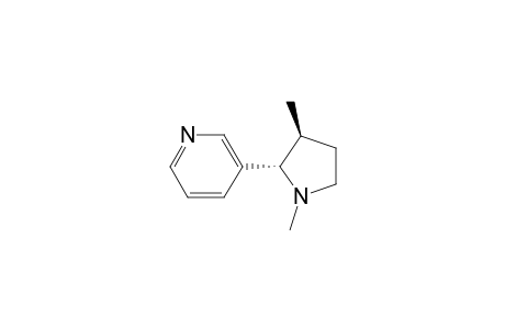 3-((2S,3S)-1,3-Dimethyl-pyrrolidin-2-yl)-pyridine