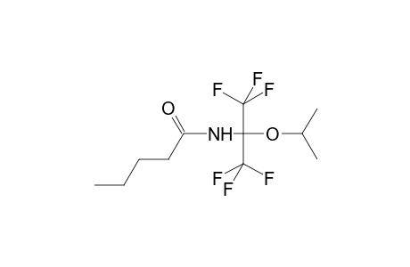 N-[1,1,1,3,3,3-hexafluoro-2-(propan-2-yloxy)propan-2-yl]pentanamide