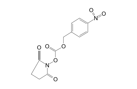 N-hydroxysuccinimide, p-nitrobenzyl carbonate (ester)