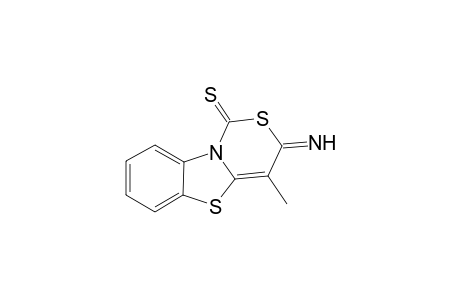 3-Azanylidene-4-methyl-[1,3]thiazino[4,3-b][1,3]benzothiazole-1-thione