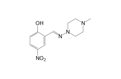 2-[N-(4-methyl-1-piperazinyl)formimidoyl]-4-nitrophenol