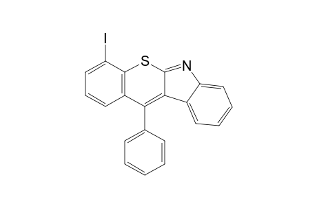 4-Iodo-11-phenylthiochromeno[2,3-b]indole