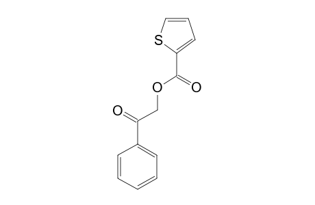 2-thiophenecarboxylic acid, phenacyl ester