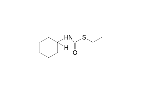 thiocyclohexanecarbamic acid, S-ethyl ester