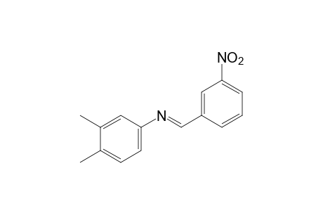 N-(m-nitrobenzylidene)-3,4-xylidine