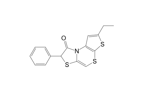 2-Ethyl-7-phenylthiazolo[3,2-d]thieno[2,3-b][1,4]thiazin-8(7H)-one