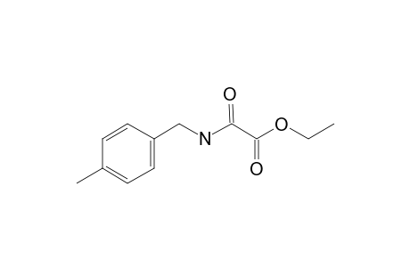 Oxalic acid, monoamide, N-(4-methylbenzyl)-, ethyl ester