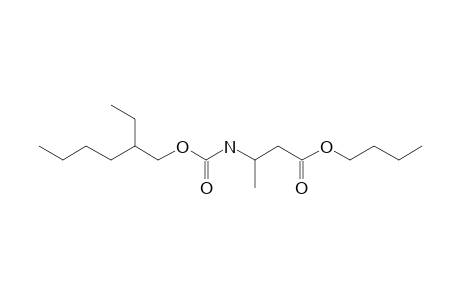 dl-3-Aminobutanoic acid, N-(2-ethylhexyl)oxycarbonyl-, butyl ester