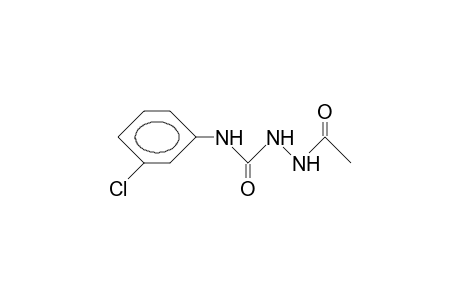 1-ACETYL-4-(m-CHLOROPHENYL)SEMICARBAZIDE