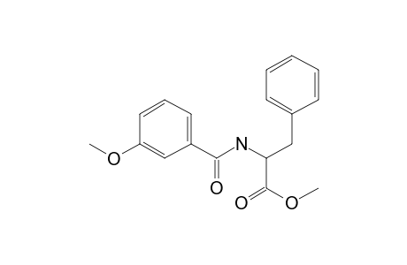 L-Phenylalanine, N-(m-anisoyl)-, methyl ester