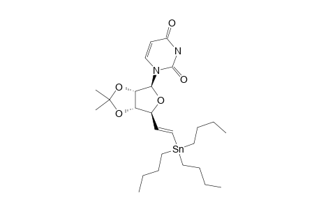 1-[6(E)-TRIBUTYLSTANNYL-5,6-DIDEOXY-2,3-O-ISOPROPYLIDENE-BETA-D-RIBO-HEX-5-ENOFURANOSYL]URACIL