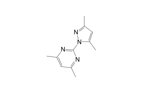 3,5-Dimethyl-1-(4,6-dimethyl-2-pyrimidinyl)-pyrazole