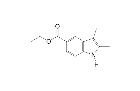 2,3-dimethylindole-5-carboxylic acid, ethyl ester