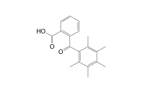 o-(pentamethylbenzoyl)benzoic acid