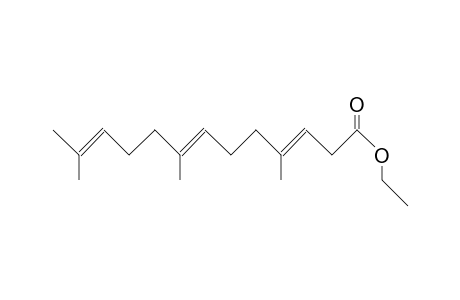 4,8,12-Trimethyl-(E,E)-3,7,11-tridecatrienoic acid, ethyl ester