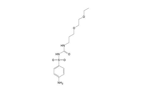 1-[3-(2-ethoxyethoxy)propyl]-3-sulfanilylurea