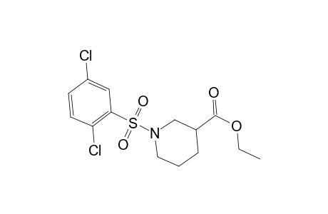 3-Piperidinecarboxylic acid, 1-[(2,5-dichlorophenyl)sulfonyl]-, ethyl ester