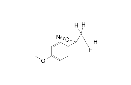 1-(p-methoxyphenyl)cyclopropanecarbonitrile