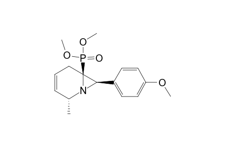 DIMETHYL-(2R,6S,7R)-(-)-[7-(4-METHOXYPHENYL)-2-METHYL-1-AZA-BICYCLO-[4.1.0]-HEPT-3-EN-6-YL]-PHOSPHONATE