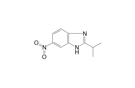 1H-1,3-Benzimidazole, 2-(1-methylethyl)-6-nitro-