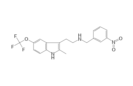 2-[2-methyl-5-(trifluoromethoxy)-1H-indol-3-yl]-N-(3-nitrobenzyl)ethanamine