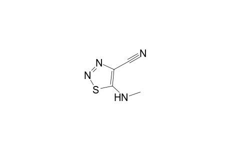 5-methylaminothiadiazole-4-carbonitrile