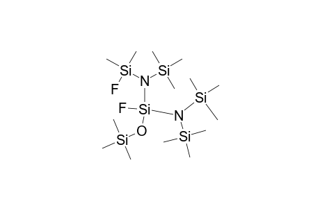 1,1-Disiloxanediamine, 1-fluoro-N-(fluorodimethylsilyl)-3,3,3-trimethyl-N,N',N'-tris(trimeth ylsilyl)-