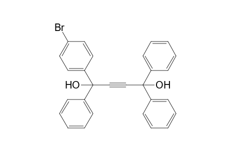 1-(p-Bromophenyl)-1,4,4-triphenylbut-2-yne-1,4-diol